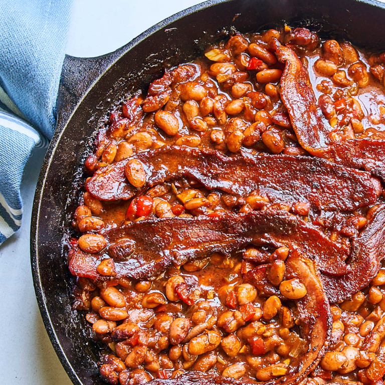 Kicked-Up Canned Baked Beans Recipe - Grub Master Guide